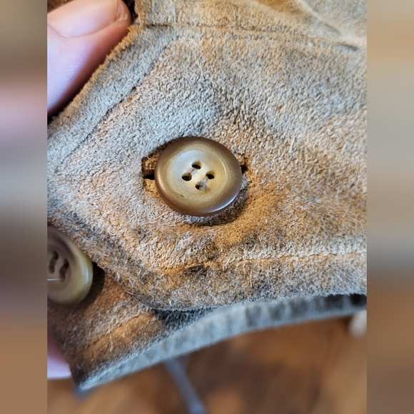 Men's Structure Tan Suede Jacket Size M - Picture 11 of 14